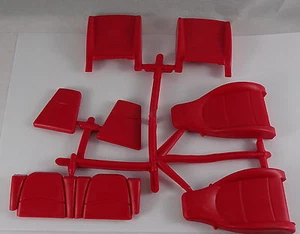 Asientos Porsche Pocher 1:8 rojo goma 911 K 30 K 31 Carrera nuevos embalaje original i5 - Imagen 1 de 2
