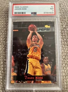 1994 Classico - Oro #2 Jason Kidd (RC) PSA 7 - Foto 1 di 2