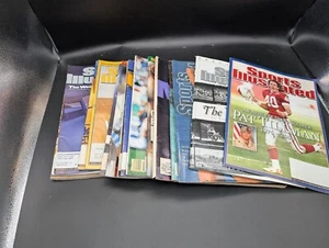 Sports illustrated Vintage Lot 16 Magazines Pat Tillman Swimsuit 9/11 50 Years - Picture 1 of 5