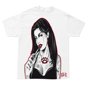 Kill It Clothing #CA4579 Camilla T-Shirt White. - Picture 1 of 1