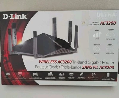 D-Link DIR-890L AC3200 Ultra Wi-Fi Gigabit Router 4K HD Streaming Gaming - [LN]™ - Image 1 of 4