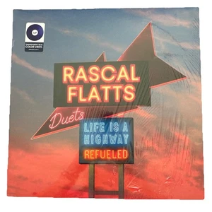 Rascal Flatts - Life Is A Highway: Refueled Duets [New Vinyl LP] Blue, Color - Picture 1 of 3
