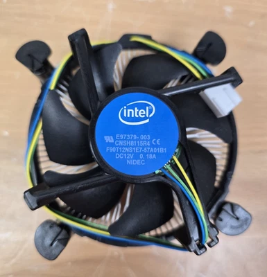 Intel E97379-003 CPU Fan Heatsink Core i3 i5 i7 LGA 1150 1155 1156 - Image 1 of 4