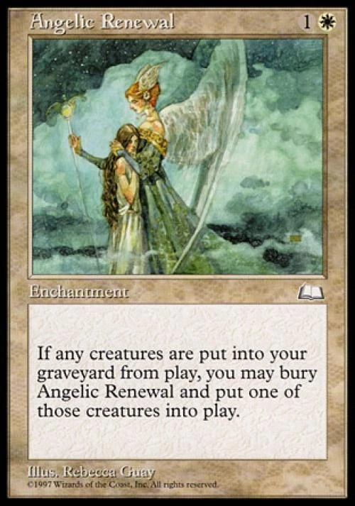 Angelic Renewal - Light Play MTG Weatherlight - Image 1 of 1