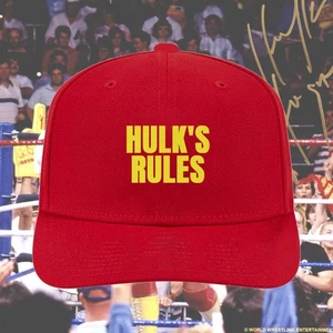 SALE! Hullk H0gan Rule Hulkamania Printed Baseball Cap, Memorial Wrestling Gift - Picture 1 of 5