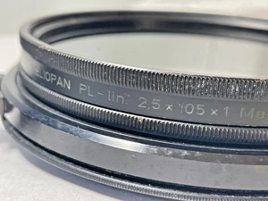 HELIOPAN 105mm Linear Polarising Filter PL Lin 2.5x with Original Case - Picture 1 of 8