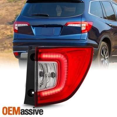 Luz trasera LED roja pasajero exterior para Honda Pilot LX/EX/EX-L/Elite/Touring 19-21 Foto 1 de 4