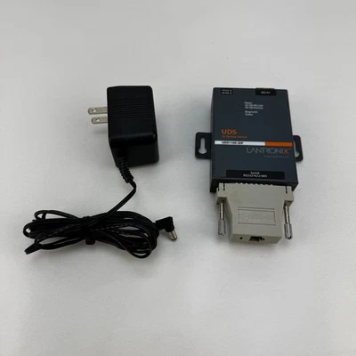 Lantronix UDS1100-IAP  Universal Device Server Serial RS232/422/485 10/100Mbps - Image 1 of 4
