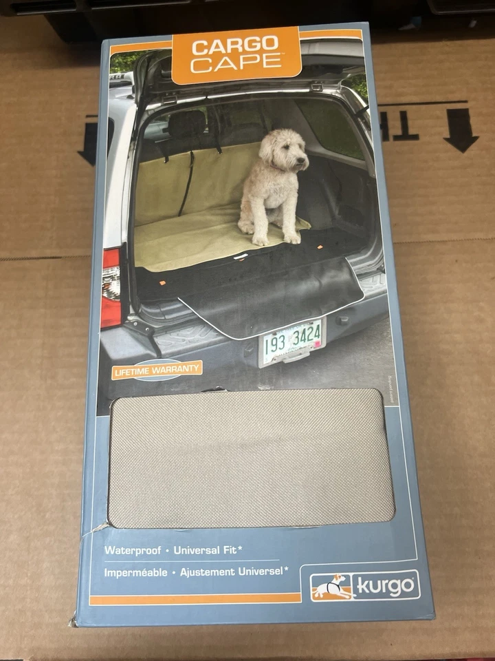 Kurgo Cargo Cape for Dogs, Pet Cargo Liner, Trunk Car Cover, Bumper Flap for ... - Image 1 of 1