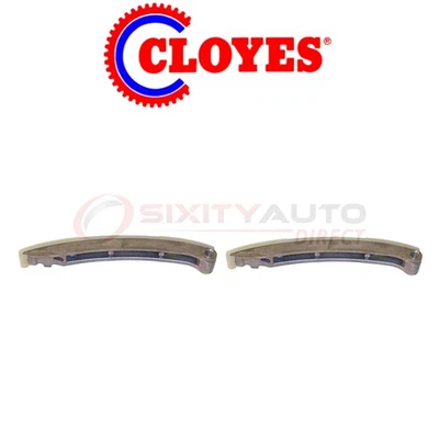 2 pc Cloyes Timing Chain Tensioner Guide for 2002-2007 Dodge Ram 1500 - bc Foto 1 de 4