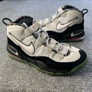 Nike Shoes - 2016 Air Max Uptempo Spurs - Sz 9.5 Mens - South Beach Pink Green - Picture 1 of 14