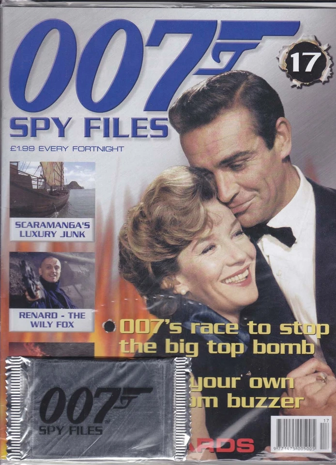 007 Spy Files #17 (with card) FN; Fabbri | Sean Connery James Bond Magazine - we - Image 1 of 1
