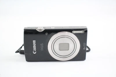 Canon IXUS 185 Digital Compact Camera Working w/ Canon 8x Zoom - Image 1 of 4