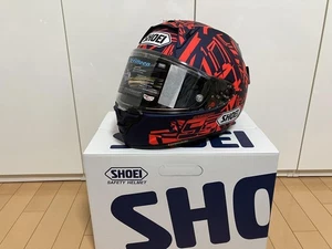 Shoei X-Fifteen Marquez Dazzle TC-10 Size XL 61-62cm Full Face Helmet With Box - Foto 1 di 10