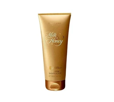 Oriflame Milk & Honey Gold Sugar Scrub Tan Removal Skin Smoothening 200 Gram - Image 1 of 2