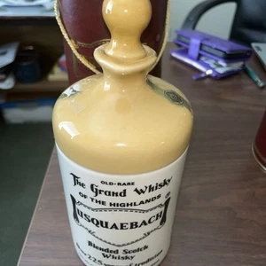 Vtg USQUAEBACH Scotch Whisky Glasgow Scotland With Stopper  Heavy Jug !(4)Avail. - Picture 1 of 5