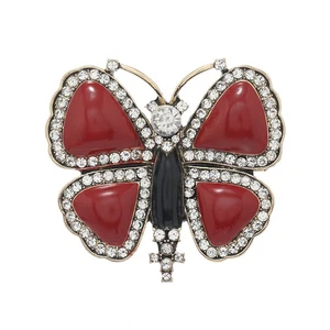 Vintage Butterfly Brooch - Women's Fashion Animal Pin for Spring/Fall - Picture 1 of 12