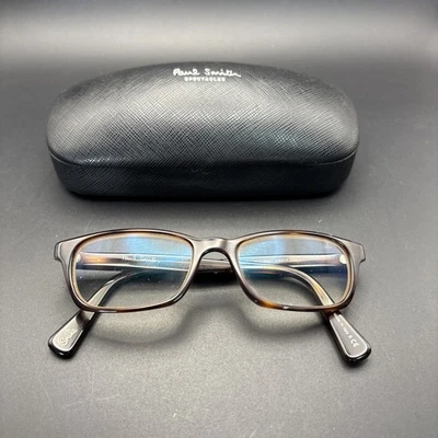 PAUL SMITH PM8140 1007 Woodley 49-17 140 marcos tortuga/caoba solamente Foto 1 de 4