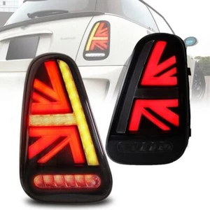 Per Mini R50 R52 R53 Cooper 2002-2006 E9 Omologato Coppia Fanali Posteriori LED Fumi - Foto 1 di 14