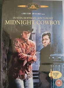 Midnight Cowboy DVD 60s Film Movie Dustin Hoffman Jon Voight UK Region 2 - Picture 1 of 2