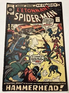 Amazing Spider-Man #114 FRENCH 1972, 2nd app Hammerhead HERITAGE EDITION RARE - Imagen 1 de 6