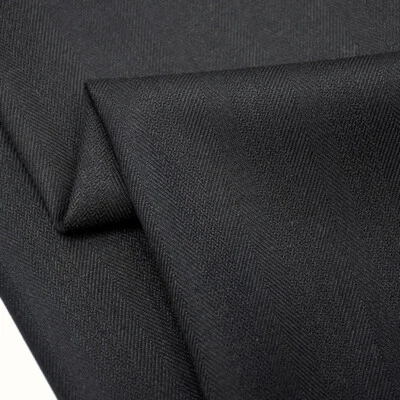 100x150 cm Lana Mezcla Espiga Tela Hágalo Usted Mismo Coser Traje Blazer Chaleco Pantalones Borde Suave Foto 1 de 4