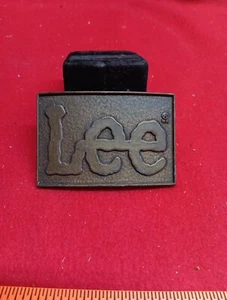 Hebilla de cinturón LEE vintage latón LEE JEANS DENIM CO. GRAN FORMA Envío gratuito - Imagen 1 de 7