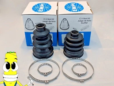 EMPI Front Inner & Outer CV Axle Boot Kit for Yamaha Kodiak 400 1993-2006 w/ 4x4 - Image 1 of 2