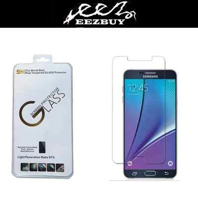 Real Tempered Glass Screen Protector for Samsung Galaxy NOTE 5 5.7" - Image 1 of 4