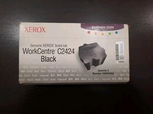 108R00663 XEROX Workcentre C2424 black SCHWARZ SOLID INK 3 STÜCK ORIGINAL - Bild 1 von 1