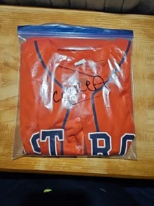 Houston Astros Carlos Correa orange SGA Trikot neu, aber geöffnet Größe XL - Bild 1 von 3