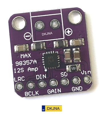Max98357 I2S 3W Class D Verstärker Breakout Interface DAC Decoder Modul ESP32 PI - Bild 1 von 4