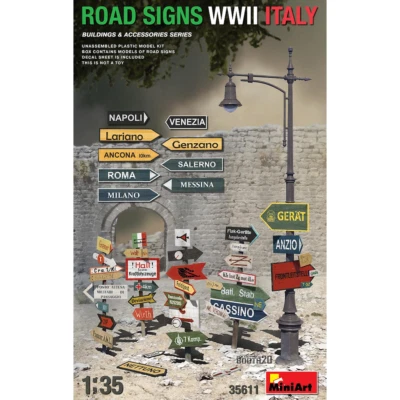 MiniArt 35611 1:35 Road Signs WWII Italy