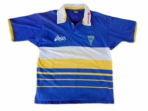 2001 Warrington Wolves English Super League Rare Vintage Rugby League Jersey 2XL - Picture 1 of 9