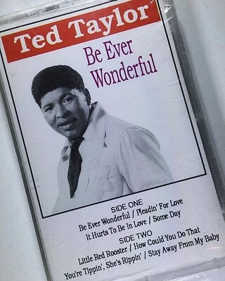 TED TAYLOR Be Ever Wonderful Okeh Uptown Soul Cassette - Image 1 of 4