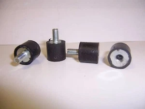 4 NUEVOS Soportes de Vibración de Goma CAJA DE ENCENDIDO y Más 10-32 - Imagen 1 de 1