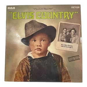 Elvis Presley - Elvis Country I'm 10,000 Years Old Vinyl LP RCA 1971 - Picture 1 of 4