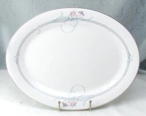 Royal Doulton Englisch Feines China Porzellan Allegro H5109 34cm Oval Platte - Picture 1 of 6