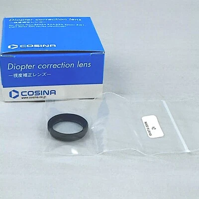 Nueva lente de corrección de dioptrías COSINA +2 para visor ZEISS, BESSA R3A R2A Foto 1 de 3
