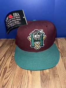 vintage Hudson Valley Renegades New Era Fitted MiLB Hat sz 7 100% Wool NWT rare - Picture 1 of 6