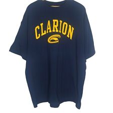 Clarion University Soffe Men's 2XL T Shirt Navy Blue Short Sleeve Golden Eagles