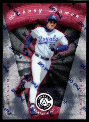 Johnny Damon 1997 Pinnacle Certified #104    Platinum Red   SN3999 - Image 1 of 2
