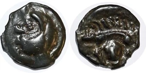 HAUTE ET MOYENNE SEINE Potin au sanglier et à la tête coupée DT.151 - Picture 1 of 1