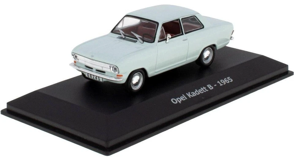 Atlas Editions 1:43 Scale Opel Kadett B - 1965 - Lt Grey - Image 1 of 1