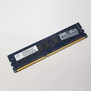 Nanya 1GB DDR3 RAM PC3-10600 1333Mhz ECC Unbuffered CL9 DIMM NT1GC72B89A0NF-CG - Picture 1 of 2