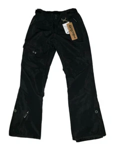 Planet Earth Clothing Women's Snow Pants Size Small Waterproof Winter Ski Black - Picture 1 of 6