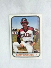 1981 TCMA Toledo Mud Hens minor league #3 Jose Bastian M2