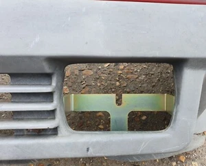 RENAULT 5 GT TURBO NEW PHASE 1 FRONT BUMPER FOG LIGHT BRACKETS A SET X 2 PAIR - Picture 1 of 7