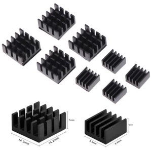8Pcs For Raspberry Pi Aluminum Heatsink Heat Sink Computer Cooler RadiatorA!xh - Photo 1/14