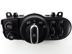 MINI F55 F56 F57 2018 Auto Headlight Fog Lights Control Switch Pack 6131 9865847 - Imagen 1 de 7